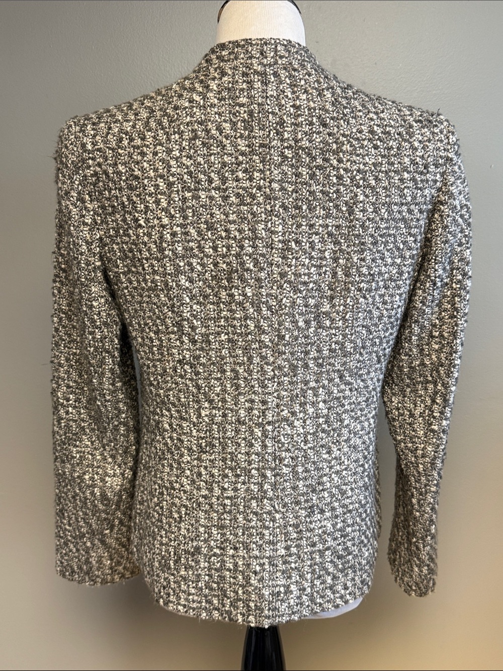 Jones New York Collection Textured Tweed Blazer – Size S - Picture 4 of 5